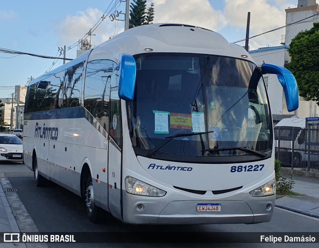ATT - Atlântico Transportes e Turismo 881227 na cidade de Salvador, Bahia, Brasil, por Felipe Damásio. Número da foto: #10890297.