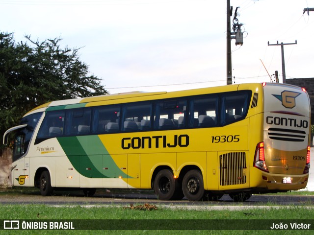 Empresa Gontijo de Transportes 19305 na cidade de Teresina, Piauí, Brasil, por João Victor. ID da foto: 10893142.