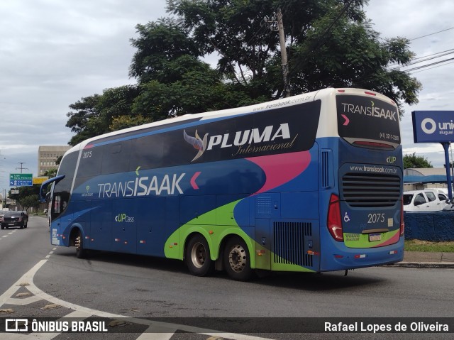 Trans Isaak Turismo 2075 na cidade de São Paulo, São Paulo, Brasil, por Rafael Lopes de Oliveira. Número da foto: #10890698.