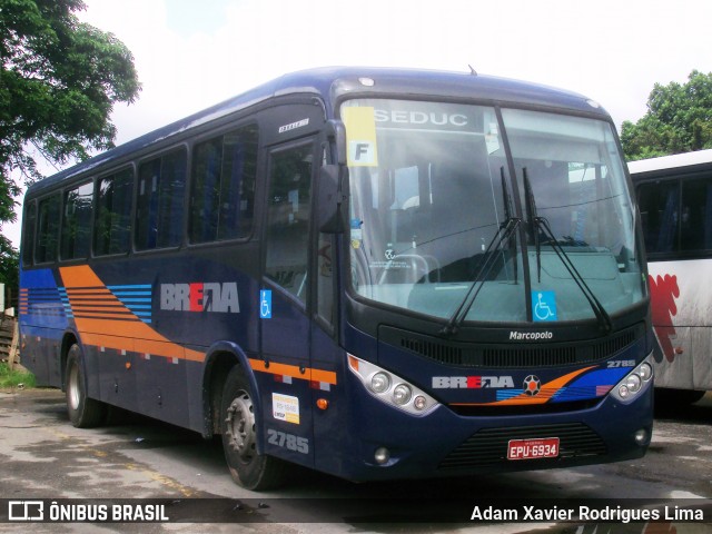 Breda Transportes e Serviços 2785 na cidade de Cubatão, São Paulo, Brasil, por Adam Xavier Rodrigues Lima. ID da foto: 10891175.