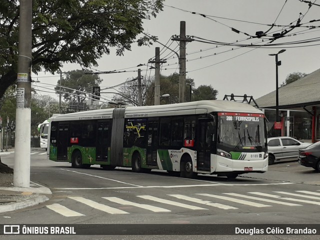 Next Mobilidade - ABC Sistema de Transporte 8189 na cidade de São Paulo, São Paulo, Brasil, por Douglas Célio Brandao. Número da foto: #10890903.