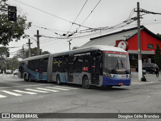 Next Mobilidade - ABC Sistema de Transporte 8311 na cidade de São Paulo, São Paulo, Brasil, por Douglas Célio Brandao. ID da foto: 10890738.