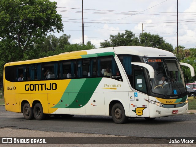 Empresa Gontijo de Transportes 18210 na cidade de Teresina, Piauí, Brasil, por João Victor. ID da foto: 10893187.