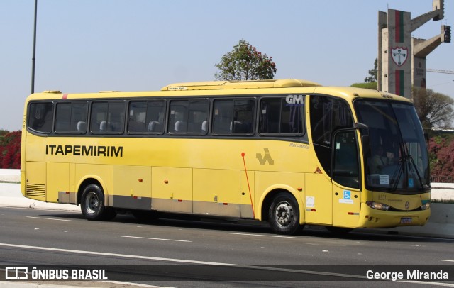 Viação Itapemirim 8531 na cidade de São Paulo, São Paulo, Brasil, por George Miranda. ID da foto: 10891508.