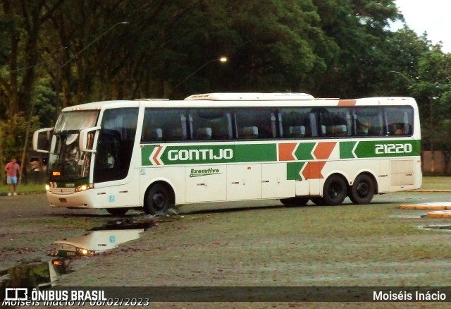 Empresa Gontijo de Transportes 21220 na cidade de Cubatão, São Paulo, Brasil, por Moiséis Inácio. Número da foto: #10892554.
