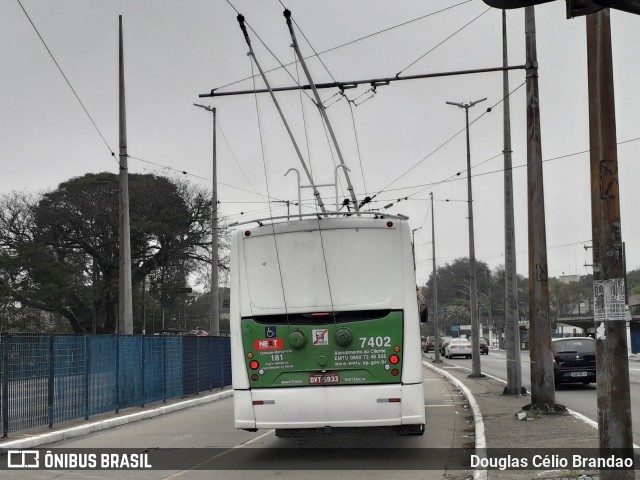 Next Mobilidade - ABC Sistema de Transporte 7402 na cidade de São Paulo, São Paulo, Brasil, por Douglas Célio Brandao. ID da foto: 10890878.