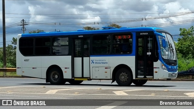 Urbi Mobilidade Urbana 4057 na cidade de Núcleo Bandeirante, Distrito Federal, Brasil, por Brenno Santos. Número da foto: #10895731.