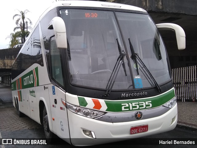 Empresa Gontijo de Transportes 21535 na cidade de Belo Horizonte, Minas Gerais, Brasil, por Hariel Bernades. Número da foto: #10893848.