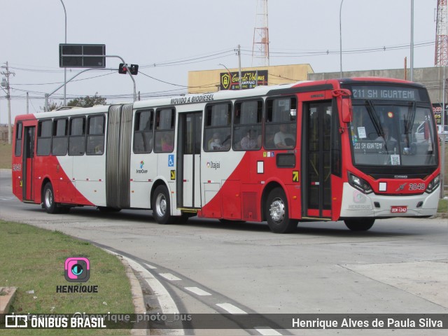 Itajaí Transportes Coletivos 2048 na cidade de Campinas, São Paulo, Brasil, por Henrique Alves de Paula Silva. Número da foto: #10893513.