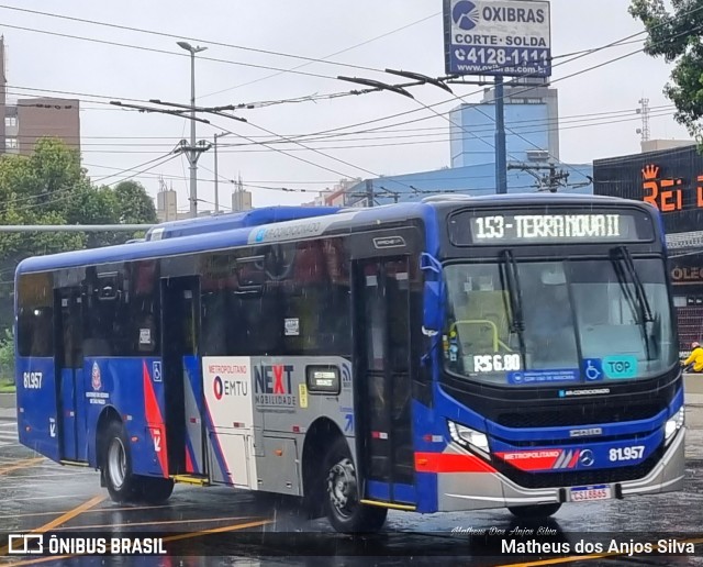 Next Mobilidade - ABC Sistema de Transporte 81.957 na cidade de São Bernardo do Campo, São Paulo, Brasil, por Matheus dos Anjos Silva. Número da foto: #10894968.
