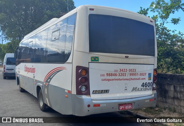 Cataguarino Turismo 4600 na cidade de Piúma, Espírito Santo, Brasil, por Everton Costa Goltara. Número da foto: #10895350.