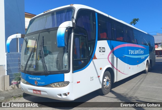 Tocantins Turismo 3969 na cidade de Piúma, Espírito Santo, Brasil, por Everton Costa Goltara. Número da foto: #10895309.