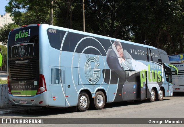 Viação Garcia 88157 na cidade de São Paulo, São Paulo, Brasil, por George Miranda. Número da foto: #10894015.