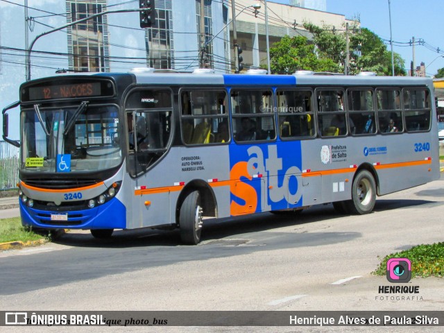 Nardelli Fretamento e Turismo 3240 na cidade de Salto, São Paulo, Brasil, por Henrique Alves de Paula Silva. ID da foto: 10893495.