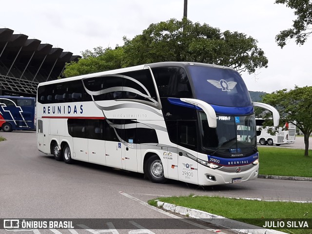 Reunidas Transportes Coletivos 39800 na cidade de Florianópolis, Santa Catarina, Brasil, por JULIO SILVA. ID da foto: 10895352.