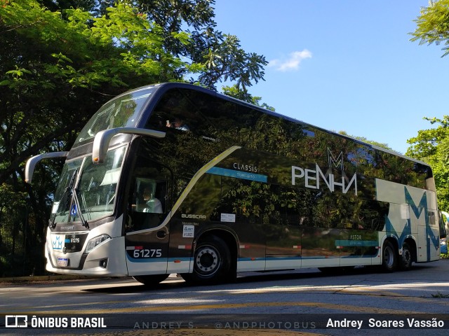 Empresa de Ônibus Nossa Senhora da Penha 61275 na cidade de São Paulo, São Paulo, Brasil, por Andrey  Soares Vassão. ID da foto: 10893786.