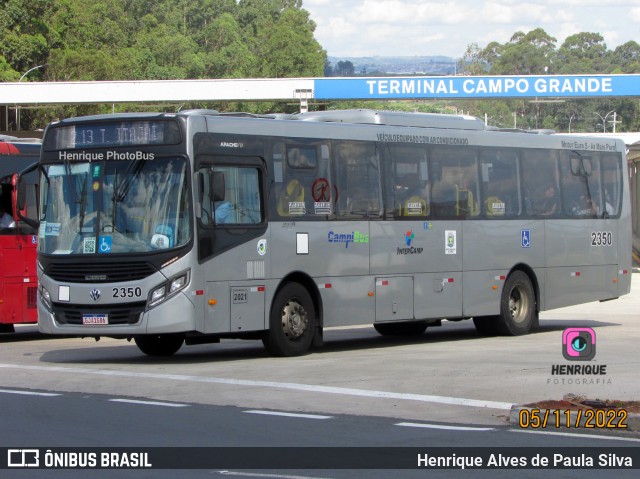 Expresso CampiBus 2350 na cidade de Campinas, São Paulo, Brasil, por Henrique Alves de Paula Silva. Número da foto: #10893503.