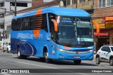 Empresa de Ônibus Pássaro Marron 5981 na cidade de Santos, São Paulo, Brasil, por Ubirajara Gomes. Número da foto: #:id.