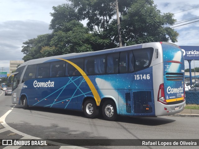 Viação Cometa 15146 na cidade de São Paulo, São Paulo, Brasil, por Rafael Lopes de Oliveira. ID da foto: 10898557.