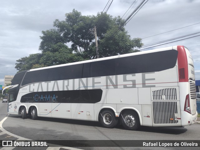 Auto Viação Catarinense 319309 na cidade de São Paulo, São Paulo, Brasil, por Rafael Lopes de Oliveira. Número da foto: #10896071.