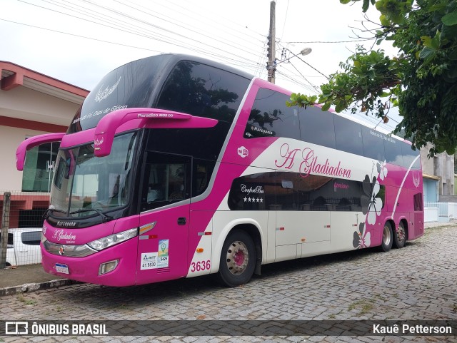 A Gladiadora Turismo 3636 na cidade de São Francisco do Sul, Santa Catarina, Brasil, por Kauê Petterson. Número da foto: #10898003.