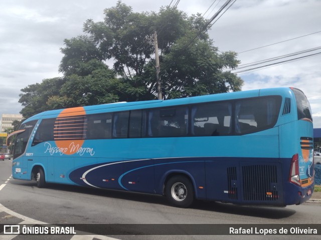 Empresa de Ônibus Pássaro Marron 5877 na cidade de São Paulo, São Paulo, Brasil, por Rafael Lopes de Oliveira. ID da foto: 10895985.