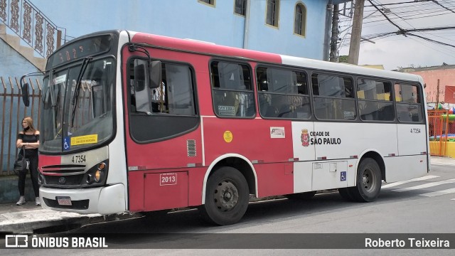 Pêssego Transportes 4 7354 na cidade de São Paulo, São Paulo, Brasil, por Roberto Teixeira. Número da foto: #10897630.