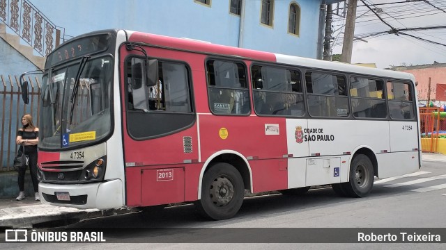 Pêssego Transportes 4 7354 na cidade de São Paulo, São Paulo, Brasil, por Roberto Teixeira. ID da foto: 10897630.