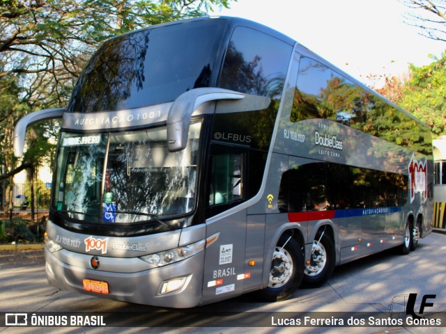 Auto Viação 1001 RJ 108.1137 na cidade de São Paulo, São Paulo, Brasil, por Lucas Ferreira dos Santos Gomes. ID da foto: 10898689.