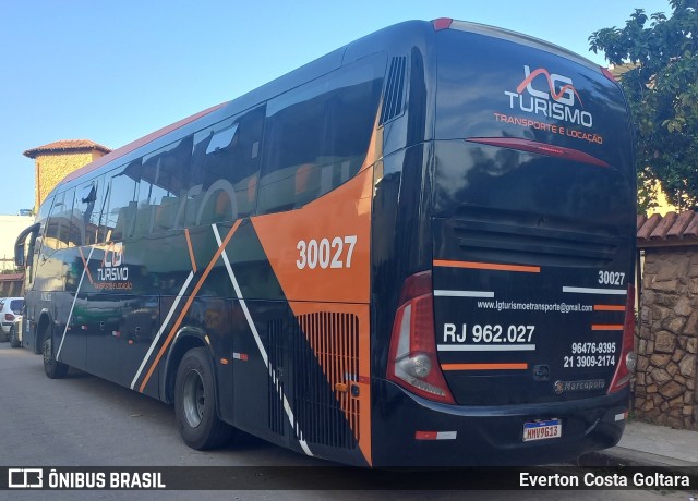 LG Turismo Transportes e Locação 30027 na cidade de Piúma, Espírito Santo, Brasil, por Everton Costa Goltara. Número da foto: #10897859.