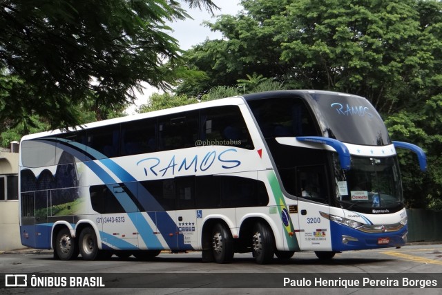 Ramos Turismo 3200 na cidade de São Paulo, São Paulo, Brasil, por Paulo Henrique Pereira Borges. Número da foto: #10898437.