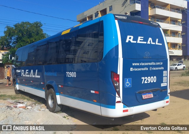 Viação Real Ita 72900 na cidade de Piúma, Espírito Santo, Brasil, por Everton Costa Goltara. Número da foto: #10897820.