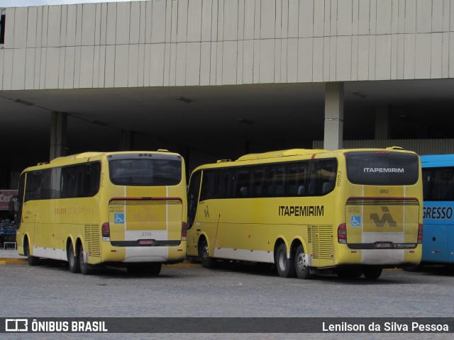 Viação Itapemirim 8883 na cidade de Caruaru, Pernambuco, Brasil, por Lenilson da Silva Pessoa. ID da foto: 10898275.