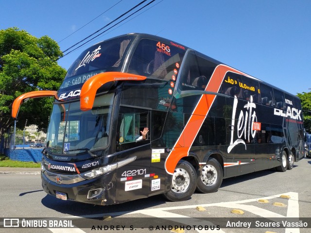 Expresso Adamantina 422101 na cidade de São Paulo, São Paulo, Brasil, por Andrey  Soares Vassão. ID da foto: 10897416.