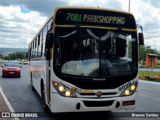 CT Expresso 9090 na cidade de Guará, Distrito Federal, Brasil, por Brenno Santos. Número da foto: #10896377.