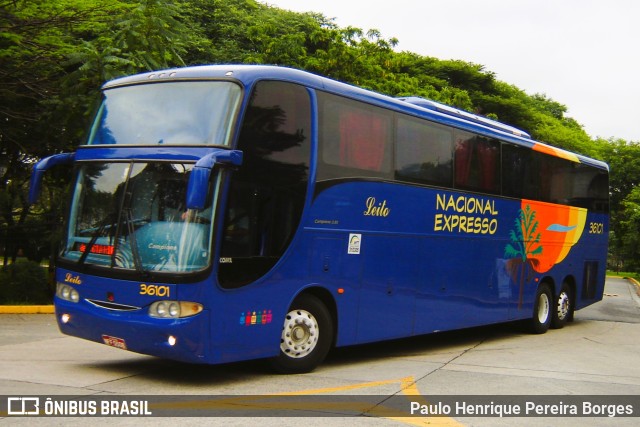 Nacional Expresso 36101 na cidade de São Paulo, São Paulo, Brasil, por Paulo Henrique Pereira Borges. Número da foto: #10898447.