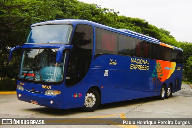 Nacional Expresso 36101 na cidade de São Paulo, São Paulo, Brasil, por Paulo Henrique Pereira Borges. ID da foto: 10898447.