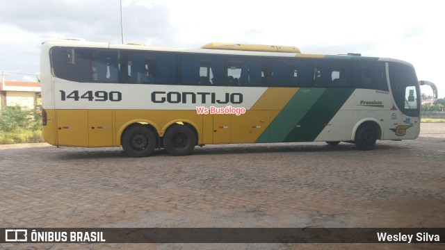 Empresa Gontijo de Transportes 14490 na cidade de Ouricuri, Pernambuco, Brasil, por Wesley Silva. Número da foto: #10896273.