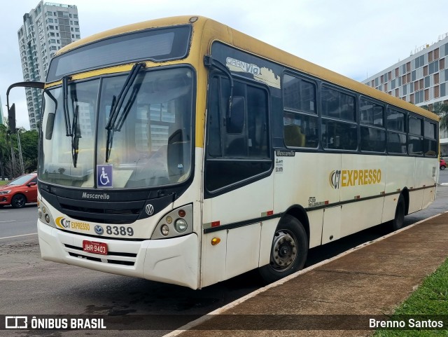CT Expresso 8389 na cidade de Brasília, Distrito Federal, Brasil, por Brenno Santos. Número da foto: #10896367.