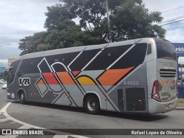 VB Transportes e Turismo 10033 na cidade de São Paulo, São Paulo, Brasil, por Rafael Lopes de Oliveira. Número da foto: #10898494.