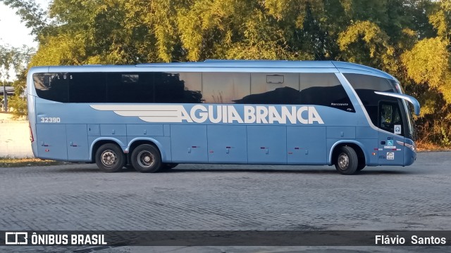 Viação Águia Branca 32390 na cidade de Cruz das Almas, Bahia, Brasil, por Flávio  Santos. Número da foto: #10896202.
