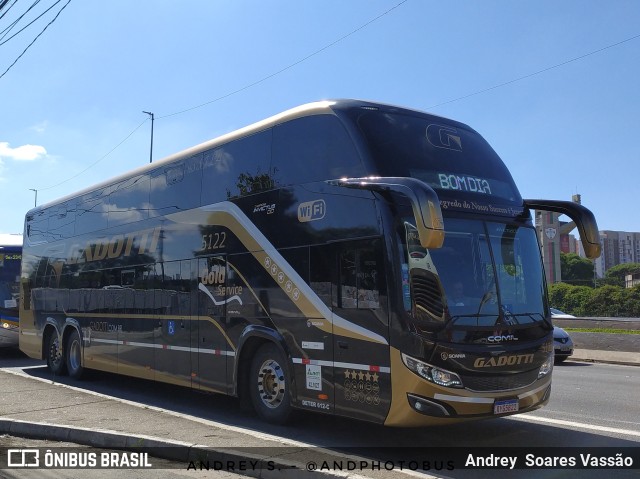 Auto Viação Gadotti 5122 na cidade de São Paulo, São Paulo, Brasil, por Andrey  Soares Vassão. Número da foto: #10897294.