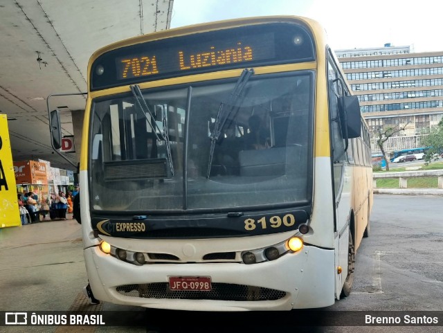CT Expresso 8190 na cidade de Brasília, Distrito Federal, Brasil, por Brenno Santos. Número da foto: #10896354.