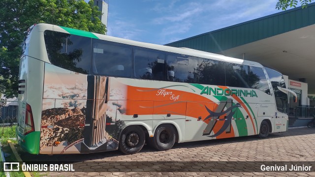 Empresa de Transportes Andorinha 6261 na cidade de Corumbá, Mato Grosso do Sul, Brasil, por Genival Júnior. Número da foto: #10897487.
