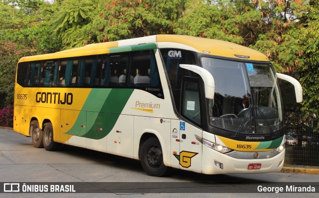 Empresa Gontijo de Transportes 18635 na cidade de São Paulo, São Paulo, Brasil, por George Miranda. ID da foto: 10897461.