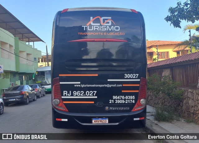 LG Turismo Transportes e Locação 30027 na cidade de Piúma, Espírito Santo, Brasil, por Everton Costa Goltara. ID da foto: 10897856.