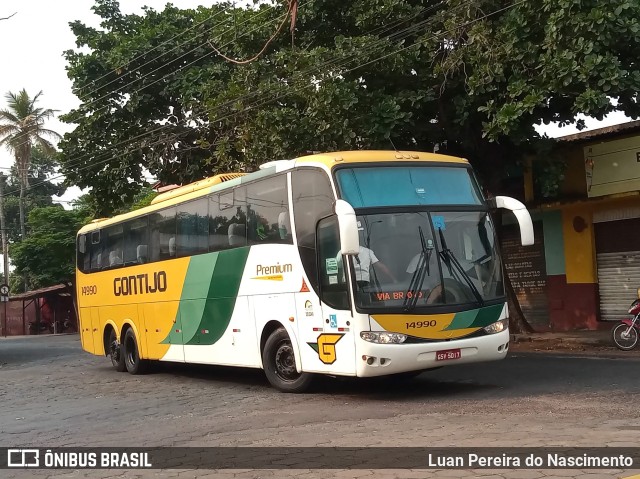 Empresa Gontijo de Transportes 14990 na cidade de Pirapora, Minas Gerais, Brasil, por Luan Pereira do Nascimento. ID da foto: 10897138.