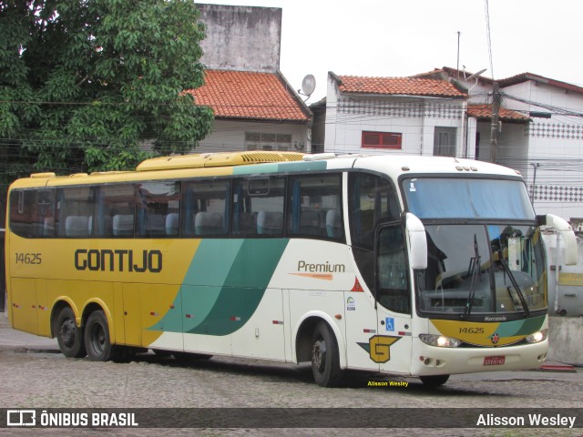 Empresa Gontijo de Transportes 14625 na cidade de Fortaleza, Ceará, Brasil, por Alisson Wesley. ID da foto: 10900766.