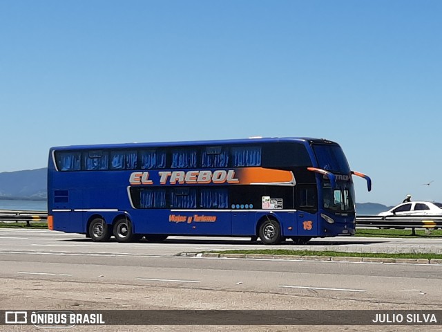 El Trebol 15 na cidade de Florianópolis, Santa Catarina, Brasil, por JULIO SILVA. ID da foto: 10901127.