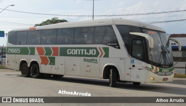 Empresa Gontijo de Transportes 21665 na cidade de Belo Horizonte, Minas Gerais, Brasil, por Athos Arruda. ID da foto: 10901230.